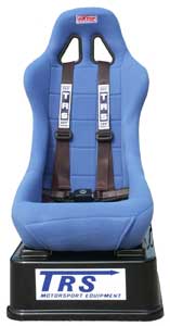 eKtor Record seat fitted with TRS Belts